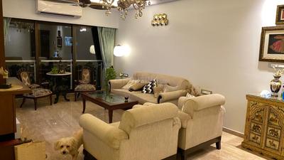 Hall Image of 1550 Sq.ft 3 BHK Apartment / Flat for rent in Malabar Hill Mumbai for Rs. 350000