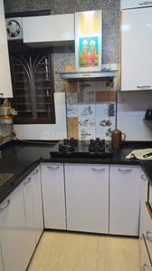 Kitchen Image of 1000 Sq.ft 3 BHK Builder Floor for rent in Vishnu Apartments, Safdarjung Enclave New Delhi for Rs. 60000