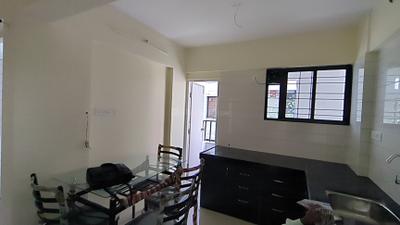 Kitchen Image of 600 Sq.ft 1 BHK Apartment / Flat for sale in Venkatesh Hillside Building A, Dhayari Pune for Rs. 3725000