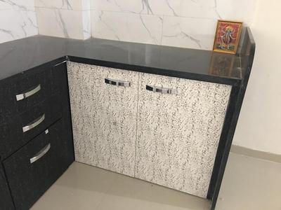 Kitchen Image of 1000 Sq.ft 2 BHK Apartment / Flat for sale in Akshar Pavilion, Bhayli Vadodara for Rs. 3490000