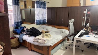 Bedroom Image of 1200 Sq.ft 2 BHK Apartment / Flat for rent in Kasturi Nagar Bengaluru for Rs. 46000