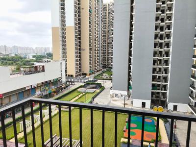 Balcony Image of 950 Sq.ft 2 BHK Apartment / Flat for rent in Panchsheel Greens 2, Noida Extension Greater Noida for Rs. 23000