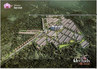 Image of 725 Sq.ft 1 BHK Apartment / Flat for sale in Om Shri Vrinda Orchids, Sunrakh Bangar, Vrindavan for Rs. 5436775