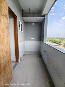 Balcony Image of 1800 Sq.ft 3 BHK Apartment / Flat for sale in New Gotri Vadodara for Rs. 12500000