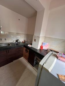 Kitchen Image of 985 Sq.ft 2 BHK Apartment / Flat for rent in Jjanki Nagar Varanasi for Rs. 23000