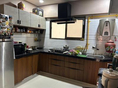 Kitchen Image of 1280 Sq.ft 2 BHK Apartment / Flat for sale in Devshree Benito, Jahangir Pura Surat for Rs. 4800000