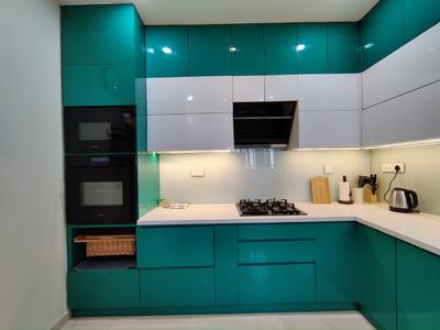 Kitchen Image of 2267 Sq.ft 4.5 BHK Apartment / Flat for rent in Bhartiya Nikoo Homes Phase 2, Thanisandra Bengaluru for Rs. 150004