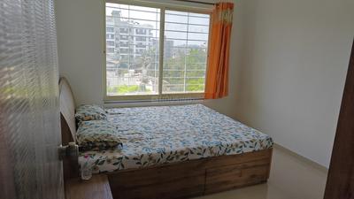 Bedroom Image of 730 Sq.ft 1 BHK Apartment / Flat for rent in Roongta Saffire Phase 2, Rane Nagar Nashik for Rs. 13000