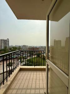 Balcony Image of 1750 Sq.ft 3 BHK Apartment / Flat for sale in Sushma Elite Cross, Dhakoli Zirakpur for Rs. 9500000