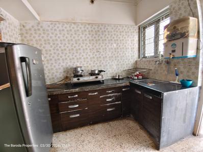Kitchen Image of 800 Sq.ft 2 BHK Independent House for sale in Diwalipura Vadodara for Rs. 7250000