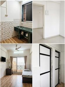 Kitchen Image of 450 Sq.ft 1 BHK Apartment / Flat for rent in Kamothe Navi Mumbai for Rs. 15000