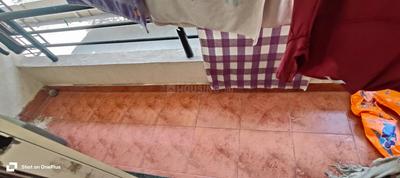 Balcony Image of 680 Sq.ft 1 BHK Apartment / Flat for rent in Spine Road Pune for Rs. 18500
