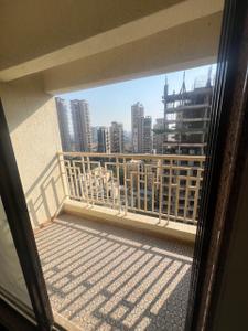 Balcony Image of 1050 Sq.ft 2 BHK Apartment / Flat for sale in Paradise Sai Icon, Kharghar Navi Mumbai for Rs. 12500000