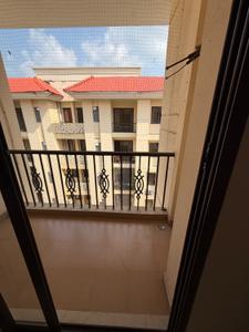 Balcony Image of 965 Sq.ft 3 BHK Apartment / Flat for rent in Sheres Shalimar Mannat, Mohammadpur Chauki Lucknow for Rs. 22000