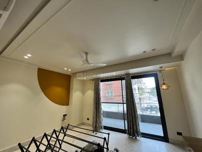Bedroom Image of 1800 Sq.ft 3 BHK Builder Floor for rent in Bali Nagar New Delhi for Rs. 80000