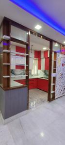 Kitchen Image of 1350 Sq.ft 3 BHK Builder Floor for rent in Sector 24 Rohini New Delhi for Rs. 41500