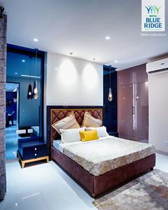 Bedroom Image of 1611 Sq.ft 3 BHK Apartment / Flat for sale in Motiaz Blue Ridge, Sanauli Zirakpur for Rs. 9560000