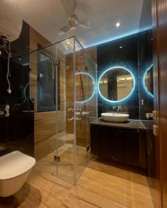 Bathroom Image of 1800 Sq.ft 3 BHK Builder Floor for rent in Inder Puri New Delhi for Rs. 70000