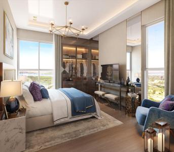 Bedroom Image of 940 Sq.ft 1.5 BHK Apartment / Flat for rent in Piramal Vaikunth , Thane West Thane for Rs. 26000