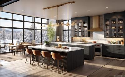 Kitchen Image of 1480 Sq.ft 3 BHK Apartment / Flat for sale in F Premium, Tathawade Pune for Rs. 11500000