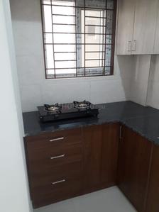 Kitchen Image of 550 Sq.ft 1 BHK Independent House for rent in Kartik Nagar Bengaluru for Rs. 25000