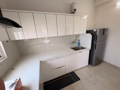 Kitchen Image of 1114 Sq.ft 3 BHK Apartment / Flat for rent in Frame The Grand Fortune, Sirsi Jaipur for Rs. 40000