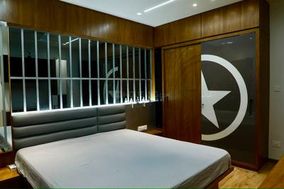 Bedroom Image of 2020 Sq.ft 3 BHK Apartment / Flat for sale in Sheetal Westpark Residency, Vastrapur Ahmedabad for Rs. 22500000