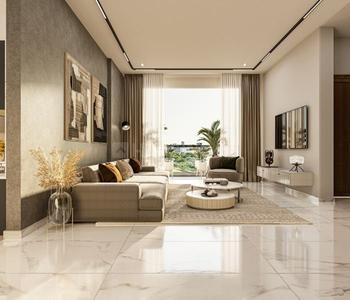Hall Image of 859 Sq.ft 2 BHK Apartment / Flat for sale in Mangeshi Tulip, Kalyan West Kalyan for Rs. 8125000