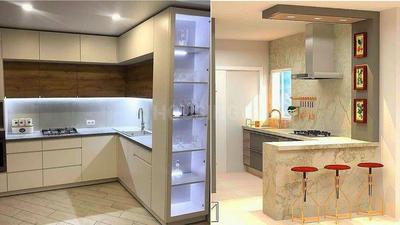 Kitchen Image of 2500 Sq.ft 4 BHK Builder Floor for sale in Sector 34 Noida for Rs. 8000000