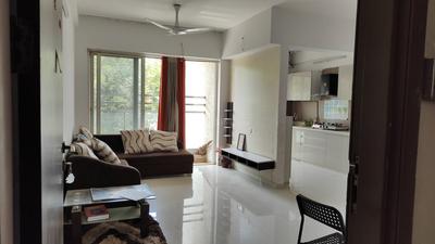 Living Room Image of 1300 Sq.ft 2 BHK Apartment / Flat for rent in Airoli Navi Mumbai for Rs. 55000