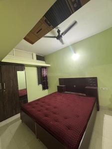 Bedroom Image of 500 Sq.ft 1 BHK Builder Floor for rent in Scheme 78 Indore for Rs. 12500