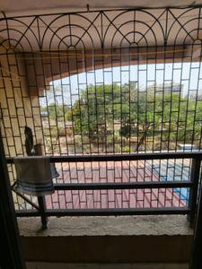 Balcony Image of 615 Sq.ft 1 BHK Apartment / Flat for rent in Vashi Navi Mumbai for Rs. 37000