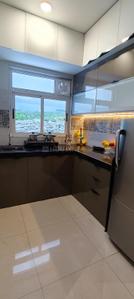 Kitchen Image of 455 Sq.ft 1 BHK Apartment / Flat for sale in Marathon Neopark, Bhandup West Mumbai for Rs. 6500000