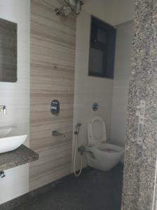 Common Bathroom Image of 1350 Sq.ft 3 BHK Apartment / Flat for sale in Neminath Luxeria, Andheri West Mumbai for Rs. 30000000