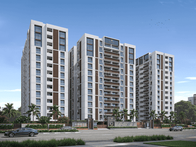 Image of 2525 Sq.ft 3 BHK Apartment / Flat for rent in Pramukh Revanta, Vesu, Surat for Rs. 35000