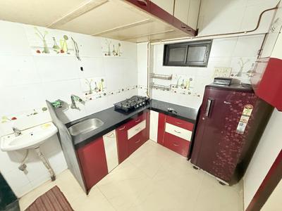 Kitchen Image of 225 Sq.ft 1 RK Apartment / Flat for rent in Sai Darshan CHS, Andheri East Mumbai for Rs. 24000