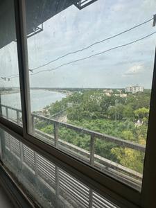 Balcony Image of 2200 Sq.ft 3 BHK Apartment / Flat for rent in Dharmadev Neelkanth Riverview, Shahibaug Ahmedabad for Rs. 45000