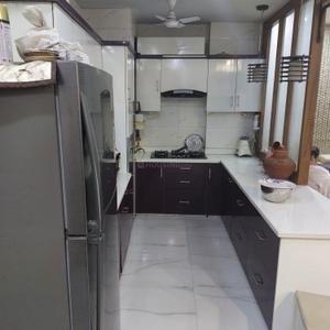Kitchen Image of 1200 Sq.ft 3 BHK Builder Floor for sale in Karol Bagh New Delhi for Rs. 15000000