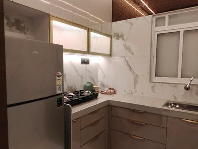 Kitchen Image of 500 Sq.ft 1 BHK Apartment / Flat for sale in Emerald Dotom Isle, Kandivali West Mumbai for Rs. 8880000