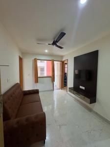 Hall Image of 950 Sq.ft 1 BHK Apartment / Flat for rent in Mahalakshmi Nagar Indore for Rs. 17000