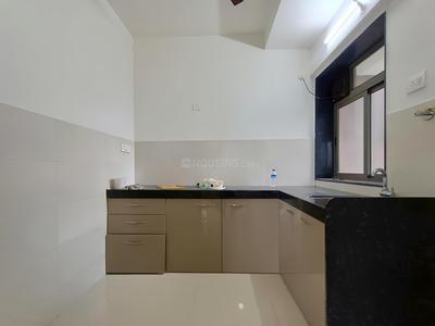 Kitchen Image of 860 Sq.ft 2 BHK Apartment / Flat for rent in Runwal Eirene, Thane West Thane for Rs. 35000