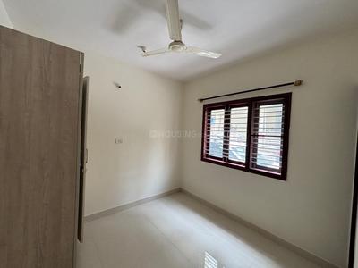 Bedroom Image of 350 Sq.ft 1 BHK Builder Floor for rent in HSR Layout Bengaluru for Rs. 20000