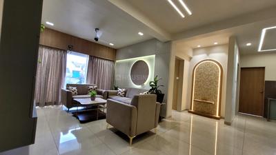 Hall Image of 1800 Sq.ft 3 BHK Apartment / Flat for rent in Fatehgunj Vadodara for Rs. 18000