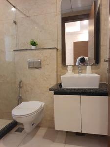 Bedroom One Image of 1350 Sq.ft 3 BHK Builder Floor for sale in Trehan Luxury Floors, Sector 35 Sohna for Rs. 13000000