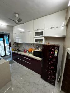 Kitchen Image of 650 Sq.ft 1 BHK Apartment / Flat for sale in Ghansoli Navi Mumbai for Rs. 9000000