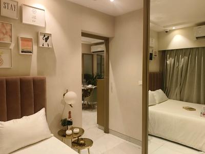 Bedroom Image of 650 Sq.ft 1 BHK Apartment / Flat for sale in Runwal Gardens Phase 3 Bldg No 24 To 26, Dombivli East Thane for Rs. 6100000