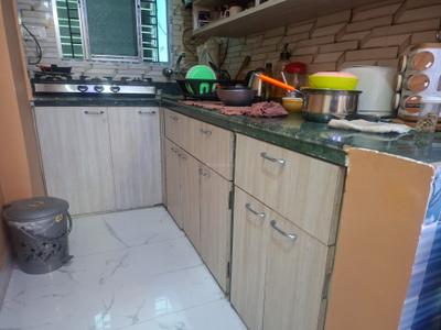 Kitchen Image of 930 Sq.ft 2 BHK Apartment / Flat for sale in Keshtopur Kolkata for Rs. 3700000
