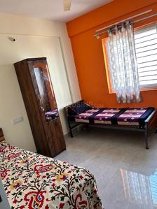 Bedroom Image of Aero inn premium &amp; Aero view Vayu nest pg in Begur, Bengaluru
