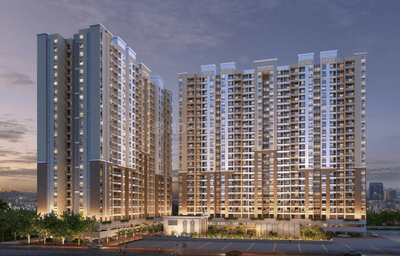 Image of 1302 Sq.ft 3 BHK Apartment / Flat for sale in Dynamic Grandeur, Undri, Pune for Rs. 8000000