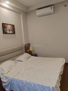 Bedroom Image of 550 Sq.ft 1 BHK Apartment / Flat for rent in Omaxe India Trade Centre, Alpha II Greater Noida for Rs. 20000